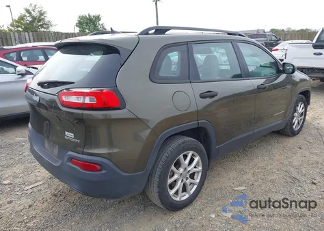 2016 Jeep Cherokee Sport z USA, uszkodzony, nr VIN 1C4PJLAB1GW160019